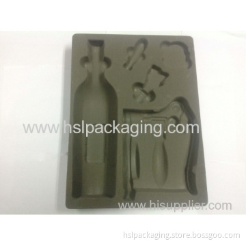 Cosmetic Flocking Tray/vacuum Formed Flocking Tray 